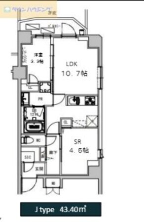 S-RESIDENCE瑞江の物件間取画像